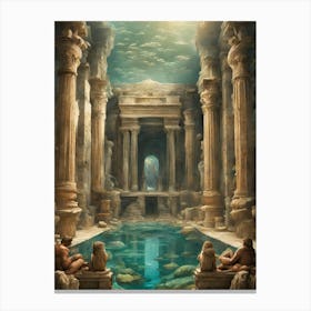 Aphrodite'S Pool 1 Canvas Print