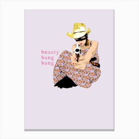 Beautybangbang Canvas Print