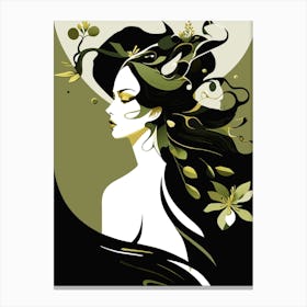 Goddess of Nature - 05 Canvas Print