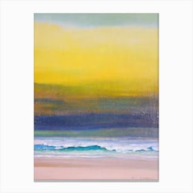 Four Mile Beach, Australia Bright Abstract Canvas Print