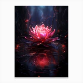 Lotus Flower 3 Canvas Print