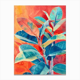 Tropical Leaves 142 Canvas Print