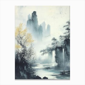 Chinese Traditional Landscape 1 Leinwandbild