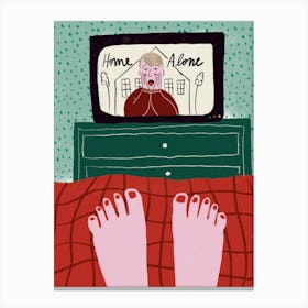 Home alone Canvas Print