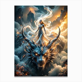 Dragons Emissary Canvas Print