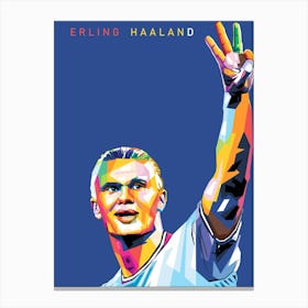 Erling Haaland Canvas Print