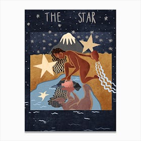 The Star Canvas Print