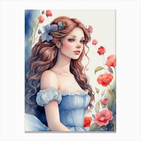 Fairytale Girl 1 Canvas Print