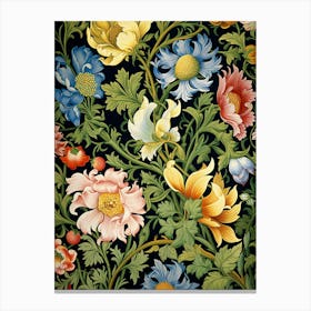 William Morris Floral Wallpaper 11 Canvas Print