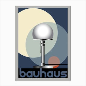 Bauhaus Lamp I Canvas Print