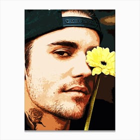 Justin Bieber 8 Canvas Print