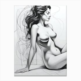 Angelina Jolie Canvas Print