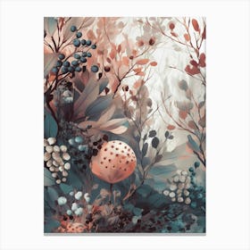 Lilac berries Canvas Print