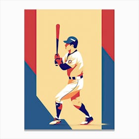 Baseball Player 4 Canvas Print