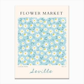 Flower Market 2 Canvas Print