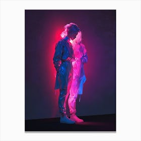 Glow In The Dark Canvas Print