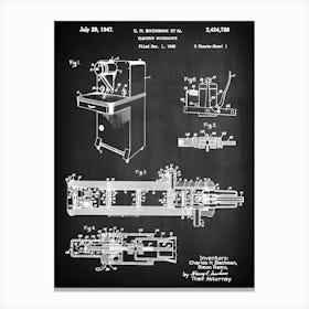 Science Decor, Science Gift, Medical Student Gift, Microscope Patent Print, Microscope Art, Scientist Wall Art, Microscope Poster, Cm7881 Canvas Print