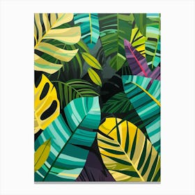 Tropical Leaves 6 Canvas Print