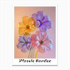 Dreamy Inflatable Flowers Poster Cosmos 2 Canvas Print