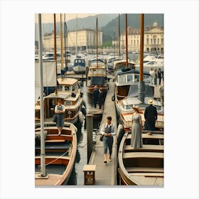 The Old Marina ~Reimagined 46 Canvas Print