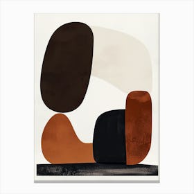 Copenhagen Stone Park Bauhaus Minimalist Canvas Print