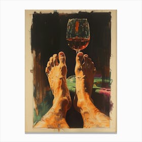 Glass Of Wine Canvas Print