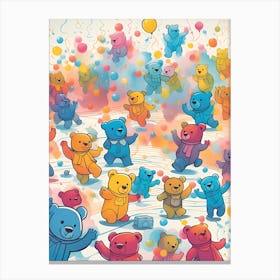 Teddy Bears 1 Canvas Print