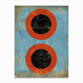 Two Circles 1 Canvas Print