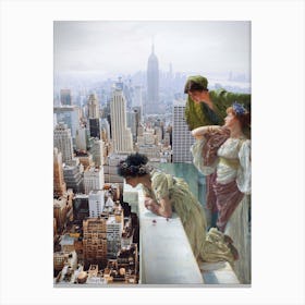 Manhattan View Canvas Print