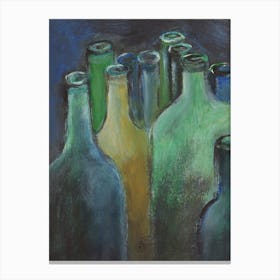 Bottles Canvas Print