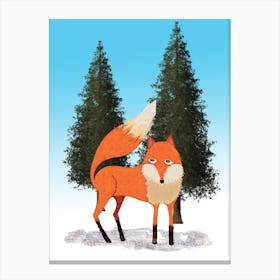 The Fox Canvas Print