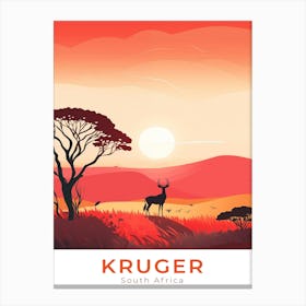 South Africa Kruger National Park Travel Canvas Print