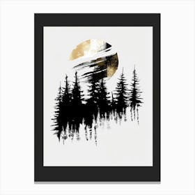 Twilight Forest Canvas Print