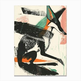 Fox Illustration 17 Canvas Print