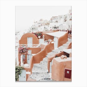 Terracotta 3, Santorini Canvas Print