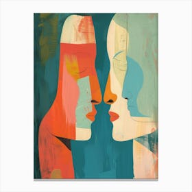 Two Faces 7 Canvas Print