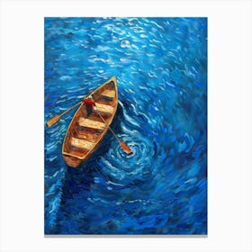 Boat In The Water 5 Canvas Print