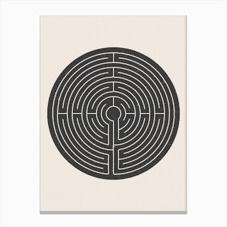 Labyrinth 5 Canvas Print