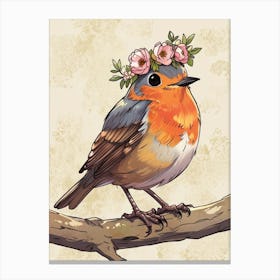 Robin 7 Canvas Print