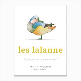 Les Lalanne Exhibition Poster Canvas Print