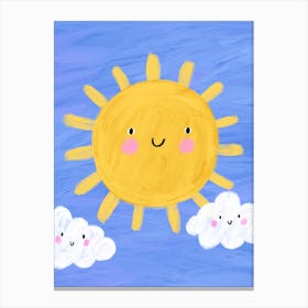 Hello Sunshine Canvas Print