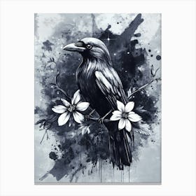 Raven Canvas Art Canvas Print