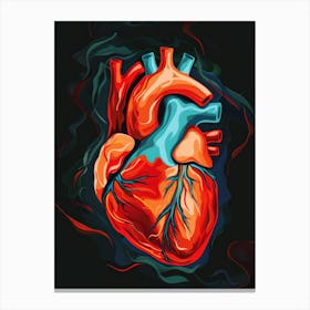 Human Heart 6 Canvas Print