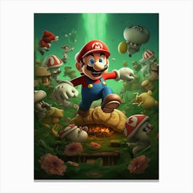 Mario Bros 34 Canvas Print