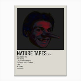 Nature Tapes 2014 Poster 2 Canvas Print