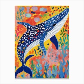 Spotted Whale Canvas Print