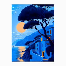 Mediterranean Sunset Canvas Print