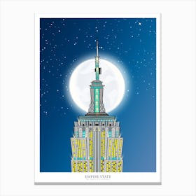 Empire State Building 2 Canvas Print