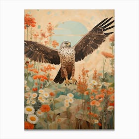 Osprey 2 Detailed Bird Painting Canvas Print