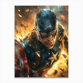 Captain America 38 Canvas Print